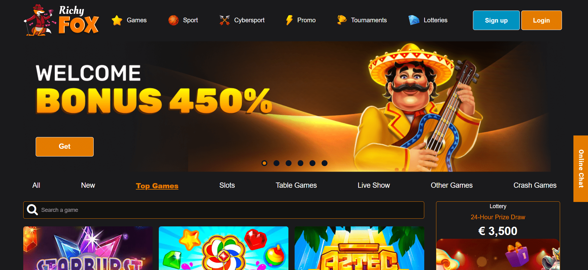 Richy Fox Casino Phone Apps and Mobile Version