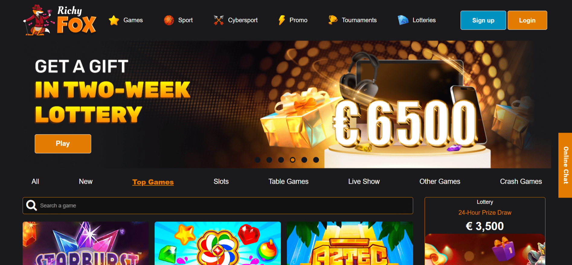 Richy Fox Casino Review